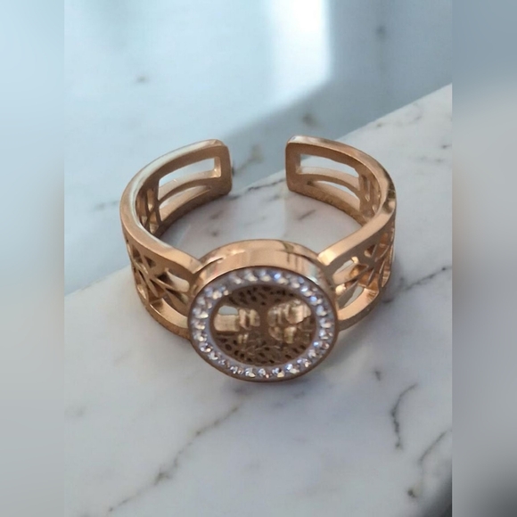 Jewelry - Elegant Adjustable Gold-Tone Women's Ring